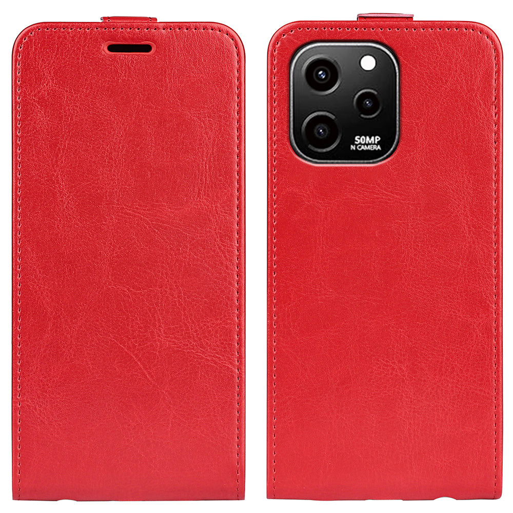 For Huawei nova Y61 4G Vertical Flip PU Leather Protective Cover Card Holder Crazy Horse Texture Magnetic Clasp Shockproof Phone Case For Huawei nova Y61 4G Vertical Flip PU Leather Protective Cover Card Holder Crazy Horse Texture Magnetic Clasp Shockproof Phone Case